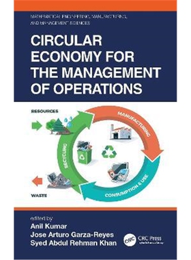 按需印刷不退不换Circular Economy for the Management of Operations[9780367422516]