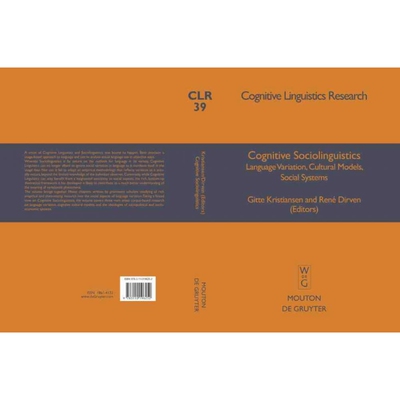 按需印刷DGYT Cognitive Sociolinguistics[9783110196252]