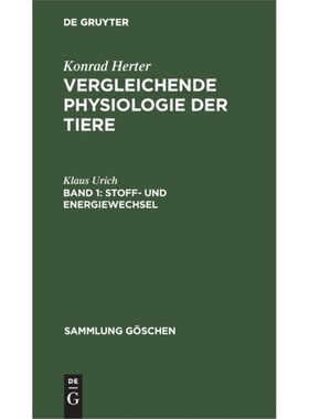 预订【德语】 Stoff- und Energiewechsel: