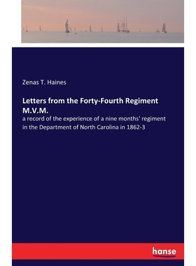 按需印刷Letters from the Forty-Fourth Regiment M.V.M.[9783337268077]