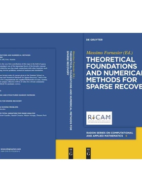 按需印刷不退不换DGYT Theoretical Foundations and Numerical Methods for Sparse Recovery[9783110226140]