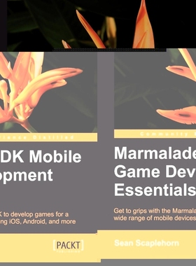 按需印刷Learning Mobile Game Development with Marmalade[9781849693363]