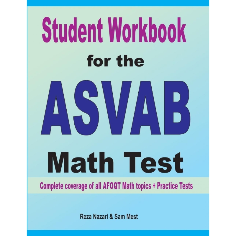 按需印刷Student Workbook for the  ASVAB  Math Test[9781646120840]