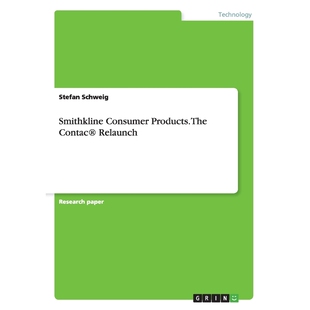 按需印刷不退不换Smithkline Consumer Products. The Contac? Relaunch[9783638745642]