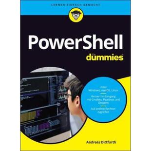 预订【德语】 PowerShell für Dummies: