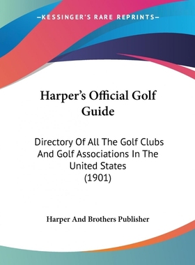 按需印刷Harper's Official Golf Guide[9781120198952]