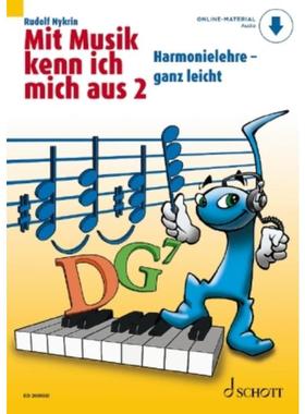 预订【德语】 Mit Musik kenn ich mich aus:Harmonielehre -