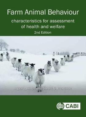 预订Farm Animal Behaviour:Characteristics for Assessment of Health and Welfare