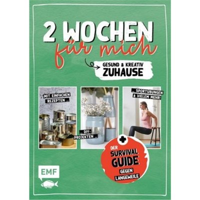 预订【德语】2 Wochen für mich - Gesund und kreativ zuhause:Der Survival-Guide gegen Langwei