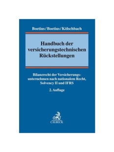 der versicherungstechnischen nach 德语 national Versicherungsunternehmen Handbuch Bilanzrecht 预订 Rückstellungen