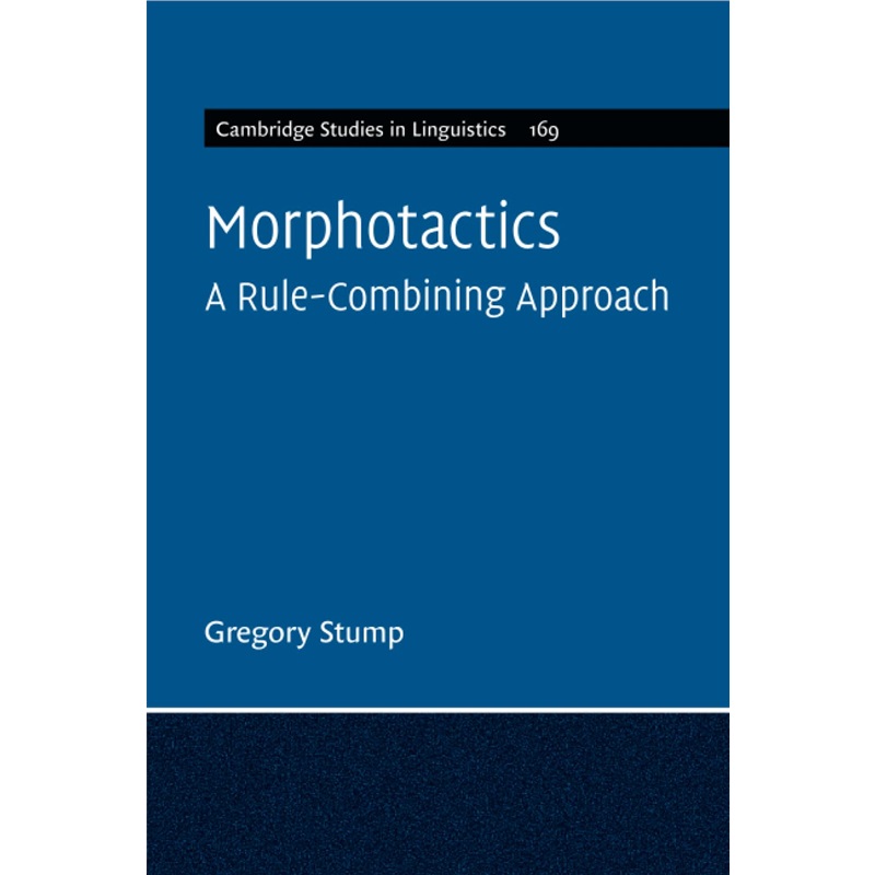预订Morphotactics: Volume 169[9781009168199]