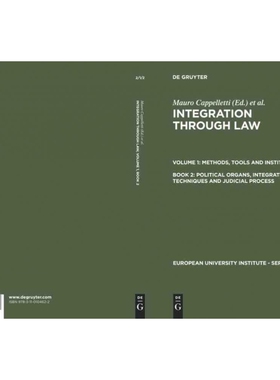 按需印刷不退不换DGYT Political Organs, Integration Techniques and Judicial Process[9783110104622]