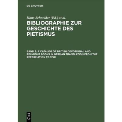 预订DGYT A Catalog of British Devotional and Religious Books in German Translation from the Reformation