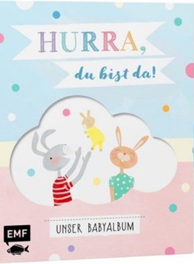 预订【德语】Hurra, du bist da!:Unser Babyalbum