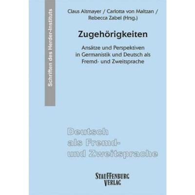 预订【德语】 Zugehörigkeiten:Ansätze und Perspektiven in
