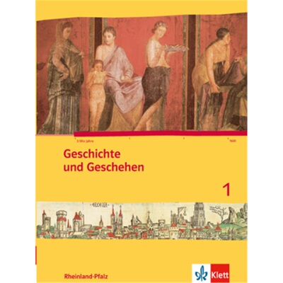 预订不退不换德语 Geschichte und Geschehen 1. Ausgabe Rheinland-Pfalz Gymnasium[9783124433107]