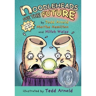 英文原版漫画 Noodleheads See The Future (#2)面条头预见未来 趣味英语绘本诙谐幽默全彩漫画英文原版进口儿童图书 上海外文书店