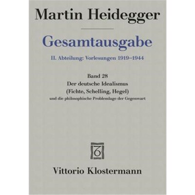 预订不退不换德语Der Deutsche Idealismus (Fichte, Schelling, Hegel) und die philosophische Probl