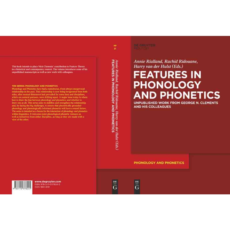 按需印刷DGYT Features in Phonology and Phonetics[9783110378245]