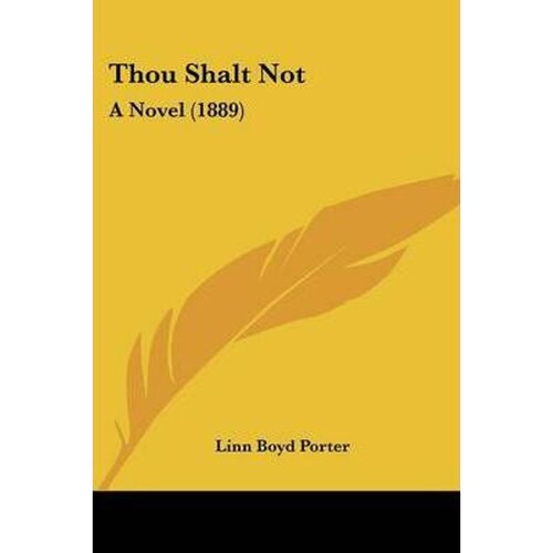 按需印刷不退不换Thou Shalt Not[9781104510138]