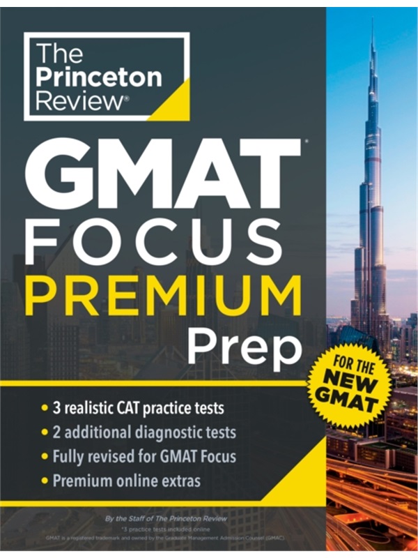 预售【2024新书】Gmat Focus Prem Prep[9780593517802]