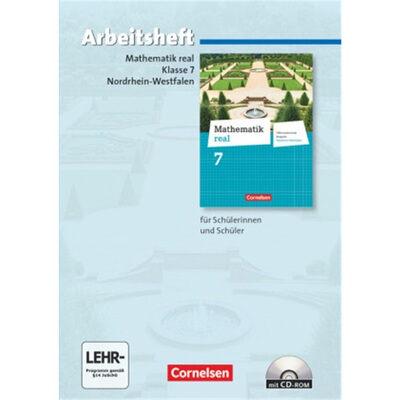 预订不退不换德语 Mathematik real - Differenzierende Ausgabe Nordrhein-Westfalen - 7. Sc[9783060066957]