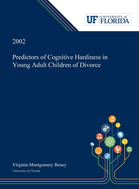 按需印刷Predictors of Cognitive Hardiness in Young Adult Children of Divorce[9780530004778]