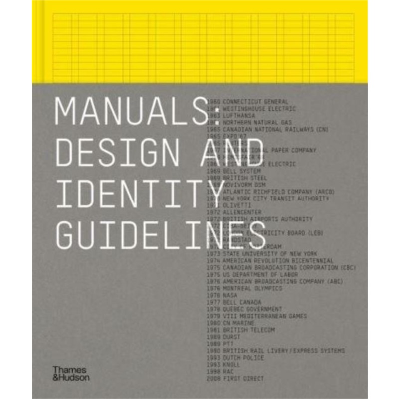 现货Manuals:Design and Identity Guidelines [9780500028827]