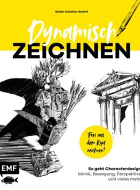 预订【德语】 Dynamisch zeichnen - Frei aus dem Kopf skizzieren:So geht Character Design: Mimik,