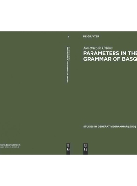 按需印刷DGYT Parameters in the grammar of Basque[9783110131055]