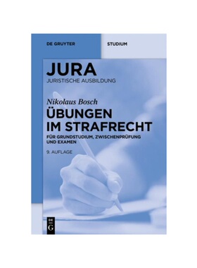预订【德语】?bungen im Strafrecht:Für Grundstudium, Zwischenprüfung und Examen