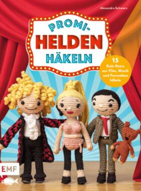 预订【德语】 Promi-Helden häkeln:Von Britney Spears über Thomas Gottschalk bis Elvis P