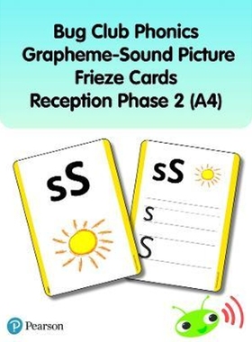 预订Bug Club Phonics Grapheme-Sound Picture Frieze Cards Reception Phase 2 (A4)