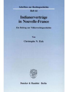 预订【德语】 Indianervertrage in Nouvelle-France.:Ein