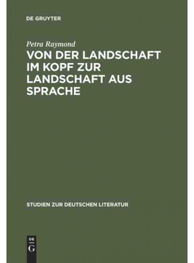 按需印刷DEG Von der Landschaft im Kopf zur Landschaft aus Sprache[9783484181236]
