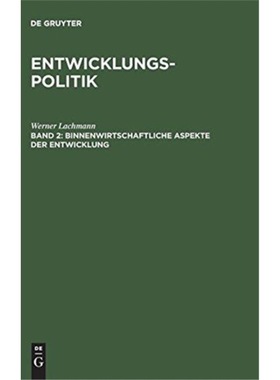 预订【德语】 Binnenwirtschaftliche Aspekte der Entwick
