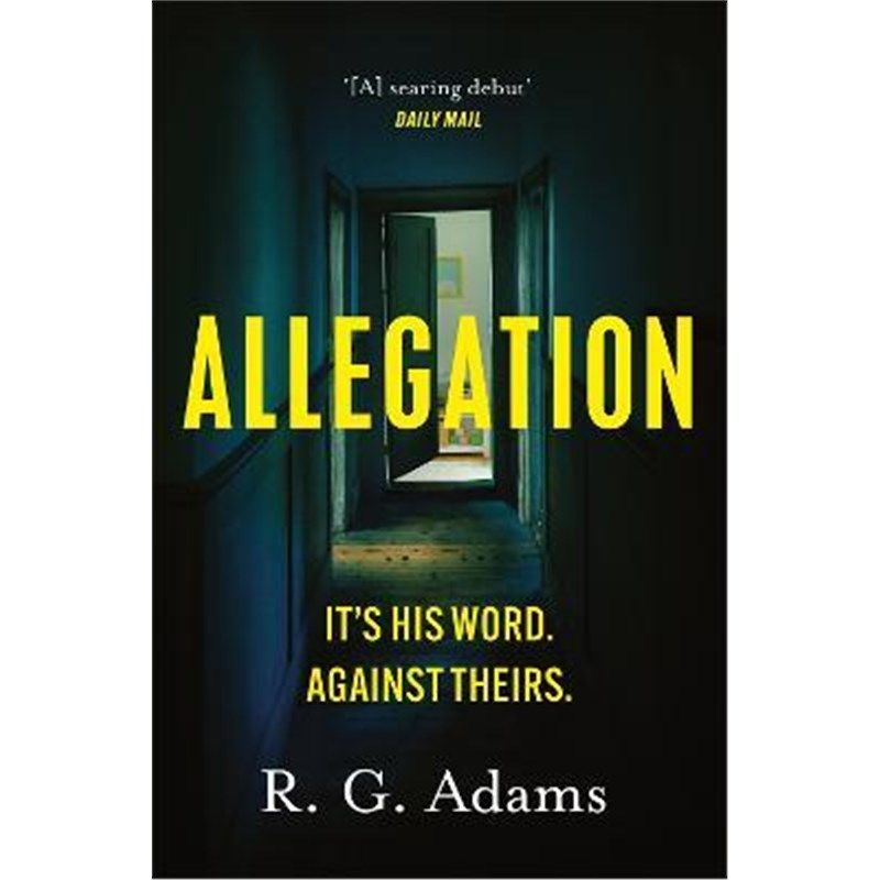 预订allegation:the page-turning, unputdownable thriller from an