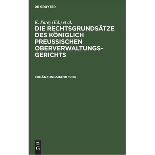 预订不退不换德语 Die Rechtsgrundsatze des KOniglich Preuss