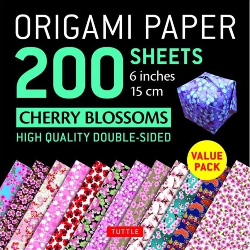 预订Origami Paper 200 sheets Cherry Blossoms 6 inch (15 cm)[9780804850315]