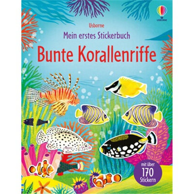 预订【德语】 Mein erstes Stickerbuch: Bunte Korallenriffe[9781789417364]