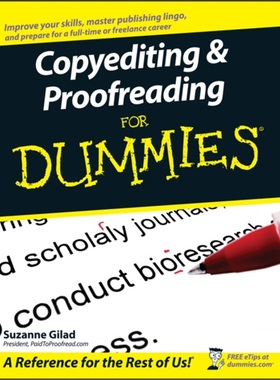 预订Copyediting and Proofreading For Dummies[9780470121719]