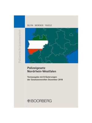 预订【德语】Polizeigesetz Nordrhein-Westfalen:Textausgabe mit Erl?uterungen der Gesetzesnovellen Dezember 2018