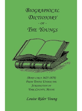 按需印刷不退不换Biographical Dictionary of The Youngs (Born circ