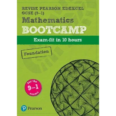 预订不退不换Pearson REVISE Edexcel GCSE (9-1) Maths Bootcamp Foundation:for home learning, 2022 and 2023 assessments and