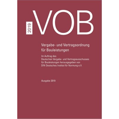 预订【德语】VOB 2019 Gesamtausgabe[9783410612995]