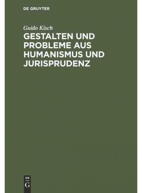 按需印刷DEG Gestalten und Probleme aus Humanismus und Jurisprudenz[9783110025668]