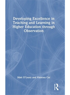 按需印刷TF Developing Excellence in Teaching and Learning in Higher Education through Observat