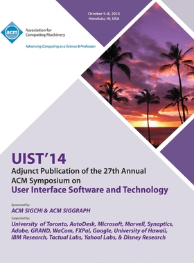 预订不退不换Adjunct UIST 14, 27th ACM User Interface Software & Technology Symposium