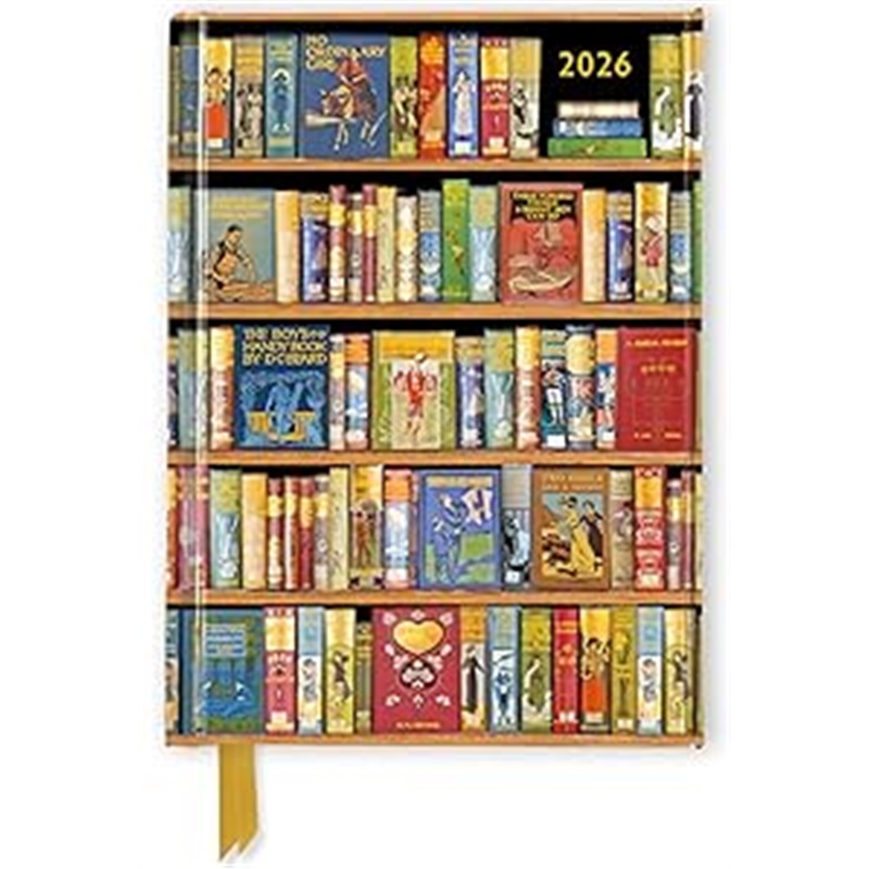 现货Bodleian Libraries: Bookshelves 2026 Luxury Pocket Diary Planner - Week to View[9781835624678]