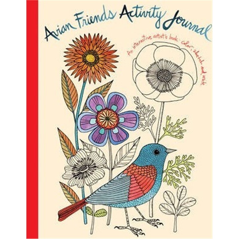 预订不退不换Avian Friends Guided Activity Journal:Activity Journal